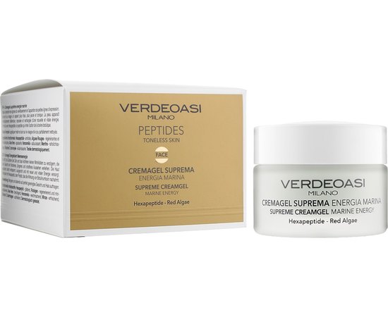 Премиум крем-гель Морская энергия Verdeoasi Supreme Creamgel Marine Energy, 50ml, изображение 2