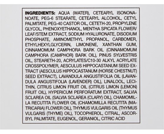 Расслабляющий и освежающий крем для ног Verdeoasi Body Foot Cream Relaxing Refreshing, 100ml, изображение 3