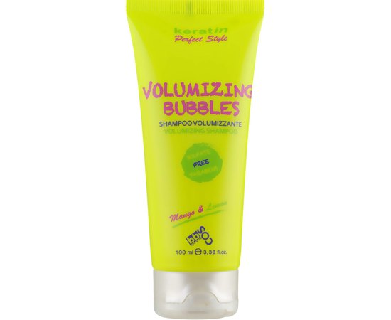 Шампунь для об'єму BBcos Keratin Perfect Style Volumizing Bubbles Shampoo, 100 ml, фото 