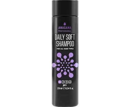 Шампунь Ежедневный мягкий для всех типов волос Anagana Daily Soft Shampoo