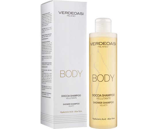 Шампунь-гель для тіла Verdeoasi Body Shower Shampoo Velvety, 200ml, фото _ab__is.image_number.default