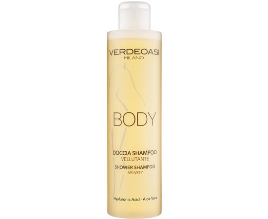 Шампунь-гель для тіла Verdeoasi Body Shower Shampoo Velvety, 200ml, фото 