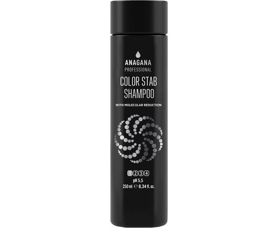 Шампунь Стабілізатор кольору і молекулярне відновлення волосся Anagana Color Stabilizer & Molecular Recovery Shampoo, фото 