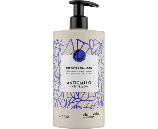 Шампунь тонуючий для нейтралізації жовтизни Dott.Solari Cosmetics The Silver Shampoo, фото _ab__is.image_number.default