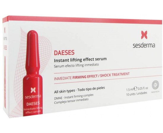 Сироватка Миттєвий ліфтинг Sesderma Daeses Instant Lifting Effect Serum, 10 х 1.5 ml, фото _ab__is.image_number.default