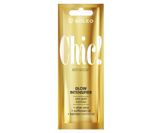 Прискорювач засмаги із частинками Soleo Chic! Glow Intensifier, фото _ab__is.image_number.default