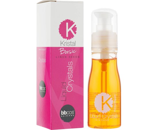Жидкие кристаллы для волос BBcos Basic Linen Seeds Liquid Crystal, 50 ml, изображение 2