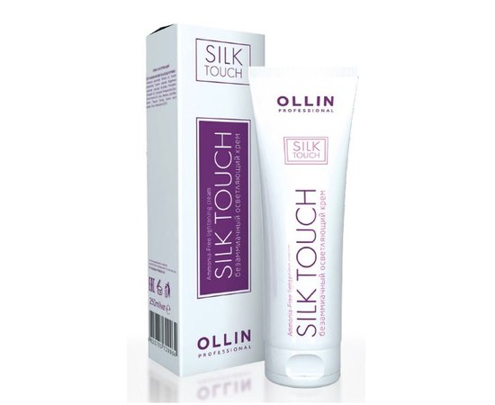 Безаміачний крем для волосся Ollin Professional Silk Touch Hair Cream, 250 ml, фото 