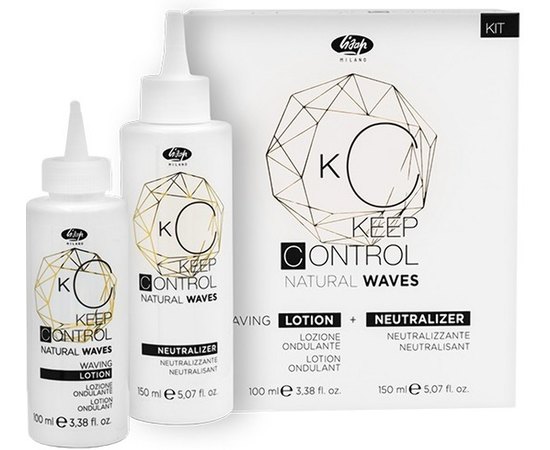 Биозавивка для волос Lisap Keep Control Natural Waves Kit