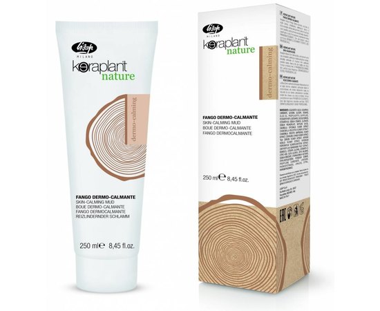 Глина для раздраженной кожи головы Lisap Keraplant Nature Skin-Calming mud, 250 ml, изображение 2