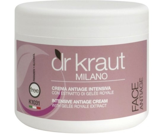 Интенсивный антивозрастной крем с экстрактом маточного молочка Dr.Kraut Intensive Antiage Cream, 500ml