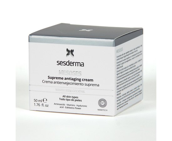 Интенсивный антивозрастной крем Sesderma Mesoses Supreme Antiaging Cream, 50 ml, изображение 3