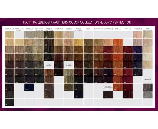 Крем-краска для волос Lisap LK OPC, 100 ml, изображение 4