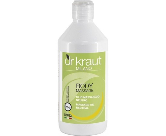 Нейтральне масажне масло Dr.Kraut Neutral Massage Oil, 500ml, фото 