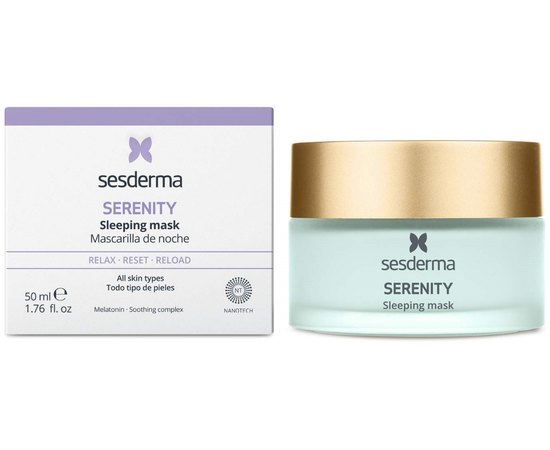 Нічна відновлююча маска Sesderma Serenity Sleeping Night Mask, 50 ml, фото _ab__is.image_number.default