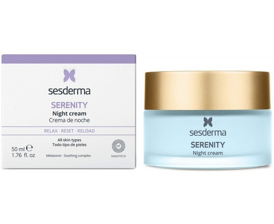 Ночной крем для лица Sesderma Serenity Night Cream, изображение 2