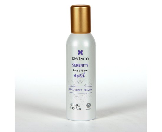 Ночной липосомальный спрей-мист Sesderma Serenity  Face & Pillow Mist, 100 ml, изображение 3
