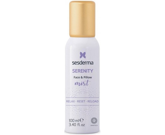 Ночной липосомальный спрей-мист Sesderma Serenity  Face & Pillow Mist, 100 ml