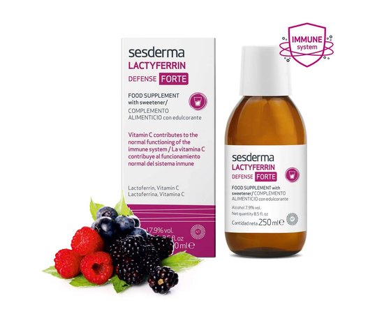 Пищевая добавка Sesderma Lactyferrin Defense, 120 ml, изображение 4