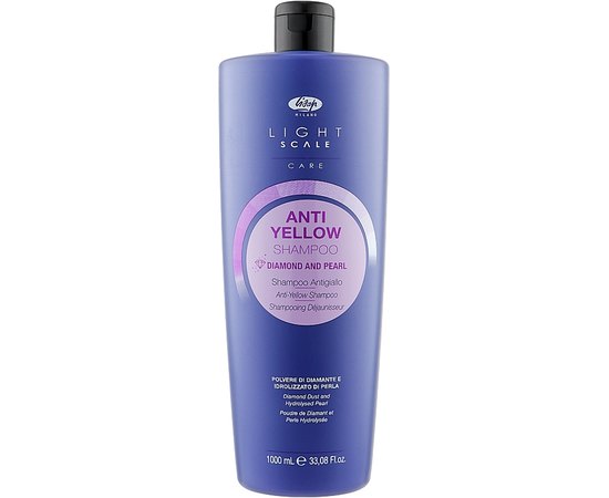 Шампунь против желтизны Lisap Light Scale Anti 
Shampoo.