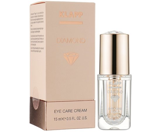 Крем для век Диамант Klapp Diamond Eye Care Cream, 15 ml, изображение 2