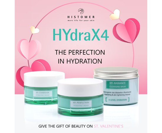 Крем легкий увлажняющий для комбинированной кожи Histomer HydraX4 HY-Perfection Hydrating Cream, 50 ml, изображение 2