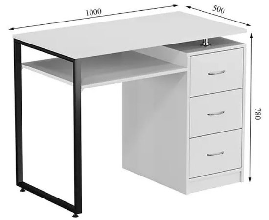 Маникюрный стол Лофт Ukrestet, изображение 4