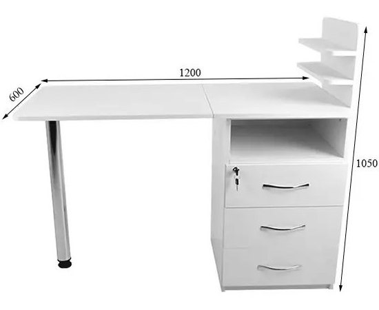 Маникюрный стол Очарование Ukrestet, изображение 5