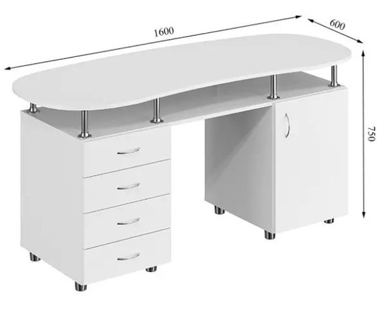 Маникюрный стол Сакура Ukrestet, изображение 3