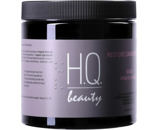 Маска для поврежденных волос H.Q.Beauty Restore Damaged Hair Mask, изображение 3