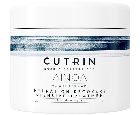 Маска для зволоження волосся Cutrin Ainoa Hydration Recovery Intensive Treatment, 200 мл, фото 