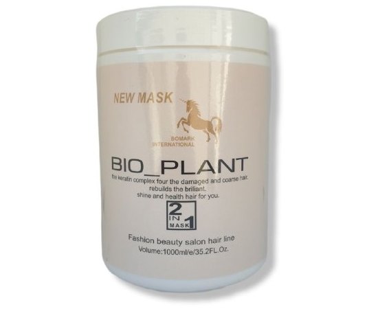 Маска для волос с кератином Bio Plant New Mask, 1000 ml