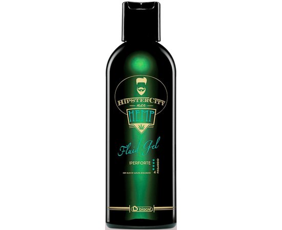 ​Моделирующий флюид-гель Хипстерити сильной фиксации Biacre Hypstercity Man Hemp Fluid Gel, 200 ml, изображение 3