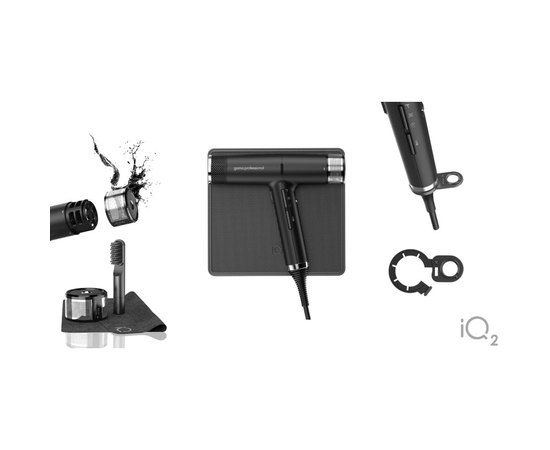 Профессиональный фен GAMA IQ 2 BLACK (PH6075.BK), изображение 5