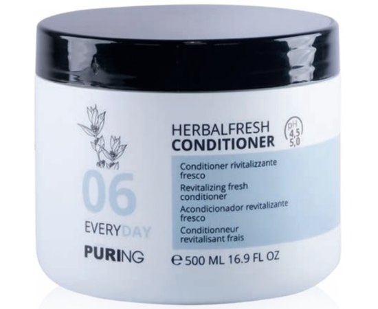 Ревитализующий кондиционер с растительными экстрактами Puring 06 Everyday Conditioner, изображение 2