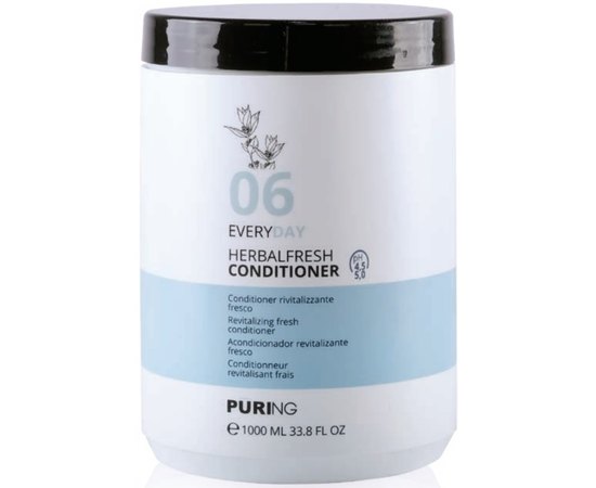 Ревитализующий кондиционер с растительными экстрактами Puring 06 Everyday Conditioner, изображение 3