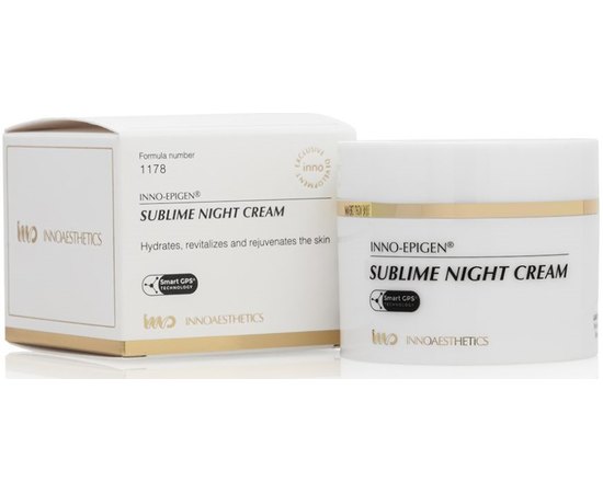 Антивозрастной и увлажняющий ночной крем Innoaesthetics Sublime Night Cream, 50ml