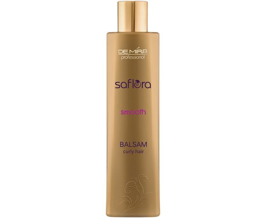 Бальзам для выпрямления вьющихся волос Demira Professional Saflora Smooth Balsam, 300ml