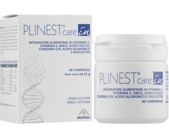 Биоактивная добавка Красота изнутри Mastelli Plinest Care In, 60caps, изображение 2