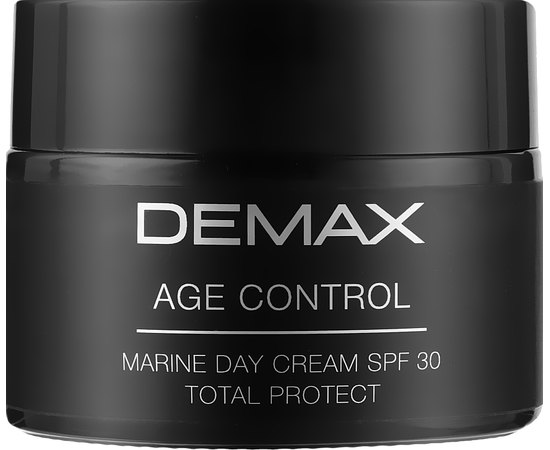 Дневной защитный крем SPF30 с морскими водорослями Demax Age Control Marine Day Cream Total Protect, изображение 6