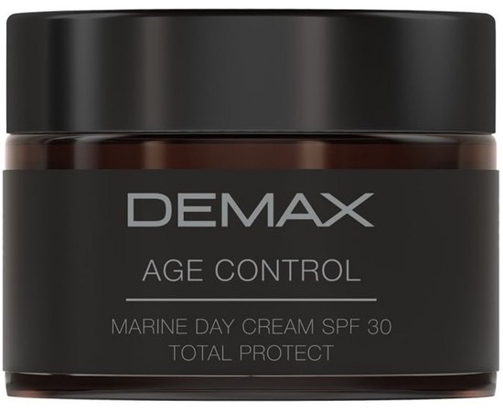Дневной защитный крем SPF30 с морскими водорослями Demax Age Control Marine Day Cream Total Protect