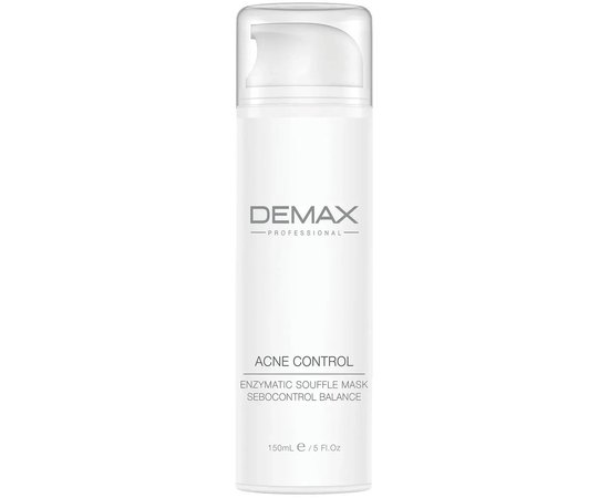 Энзимная себорегулирующая суфле-маска Demax Acne Control Enzymatic Souffle Mask Sebocontrole Balance, 150 ml