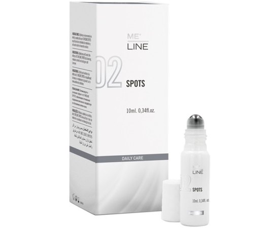 Гель для лечения пигментных пятен на коже лица и тела Me Line 02 Spots, 10ml, изображение 2