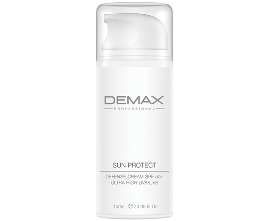 Інтенсивний денний зволожувач SPF50 Demax Sun Protect Defense Cream, 100 ml, фото 