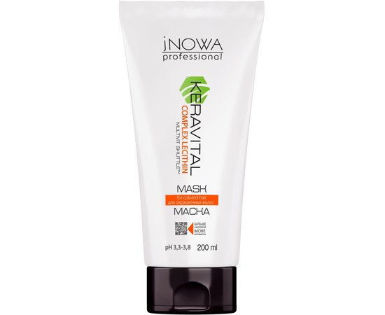 Маска для окрашенных волос jNowa Professional Keravital Mask For Colored Hair, 200ml