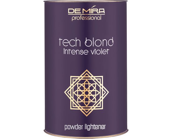 Пудра знебарвлююча фіолетова Demira Professional Tech Blond Intense Violet, 300g, фото 