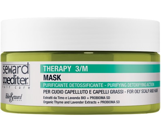 Очищувальна маска-детокс для волосся Helen Seward Therapy 3/М Mask, 250ml, фото 