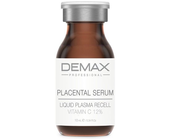 Плацентарная сыворотка с витамином С Жидкая Плазма Demax Placental Serum, 10 ml