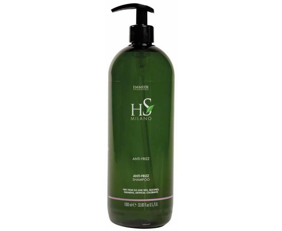 Распутывающий шампунь HS Milano Emmedi Antifrizz Capelli Crespi Anti-Frizz Shampoo, изображение 2