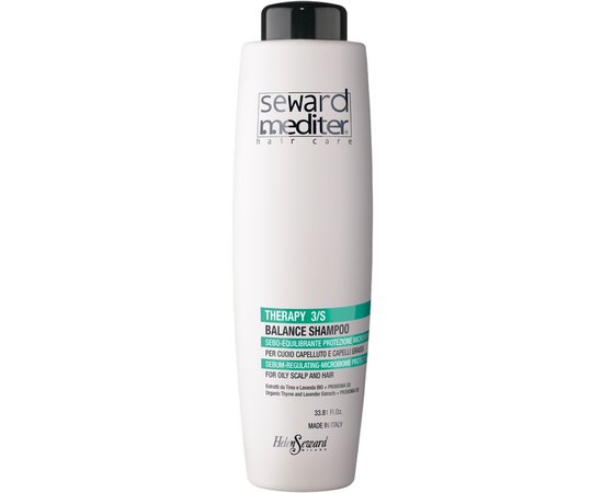 Себонормализующий шампунь Helen Seward Therapy 3/S Balance Shampoo, изображение 2